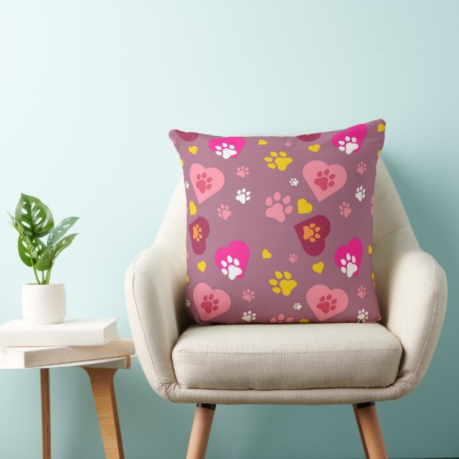 Cojín decorativo Luv Pawz 20x20 (Silla)