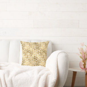 COJÍN DECORATIVO LUXE ANIMAL GOLD PEBBLE PILLOW