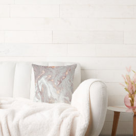 COJÍN DECORATIVO LUXE LILAC MARBLE PEARL CUSHION