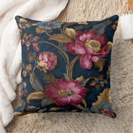 Cojín Decorativo Luxury Indian Floral Vintage Royal