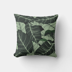 Cojín Decorativo Luxury nature leaves background. Floral pattern, T