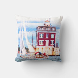 Cojín Decorativo Luz de borde de paso