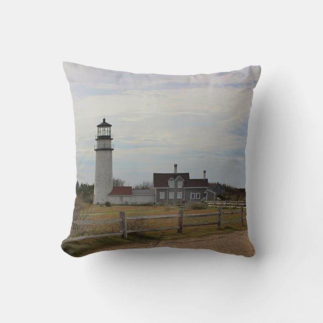 Cojín Decorativo Luz de Cape Cod (Anverso)