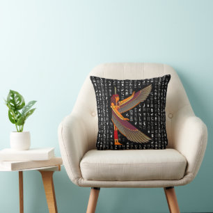 Cojín decorativo Maat de la diosa egipcia