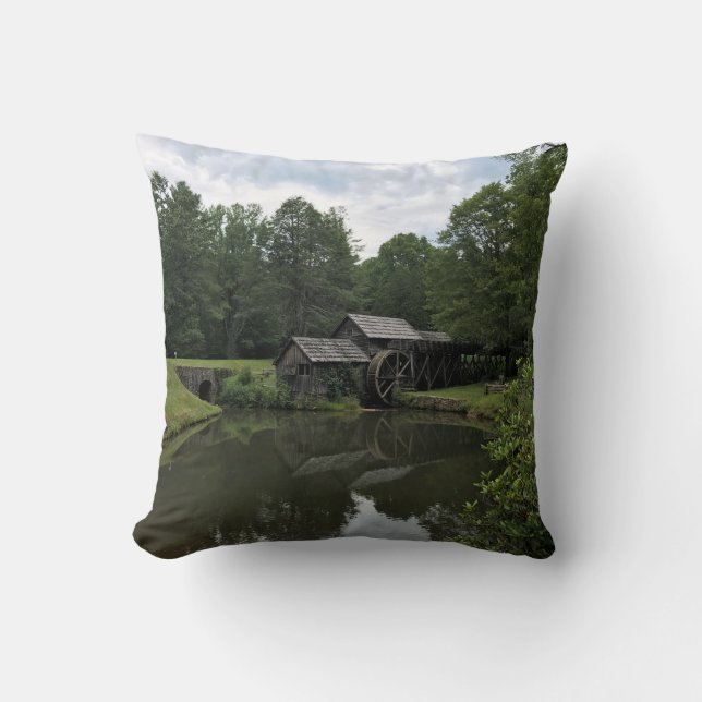 Cojín Decorativo Mabry Mill, Virginia (Anverso)