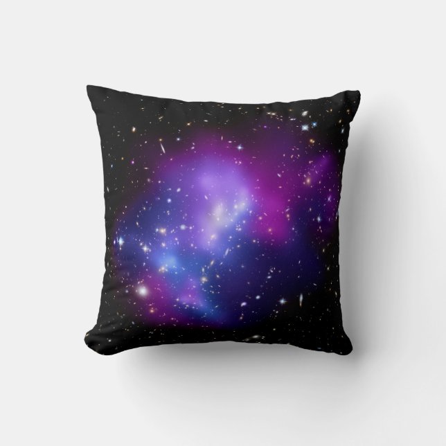 Cojín Decorativo MAC J0717 (telescopio del racimo de la galaxia de (Anverso)
