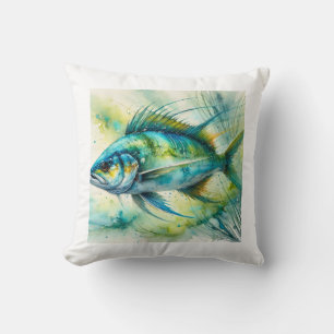 Cojín Decorativo Macarela fish 220924AREF136 - Watercolor