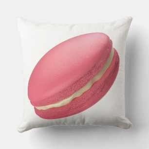 Cojín Decorativo Macarón con sabor a fresa