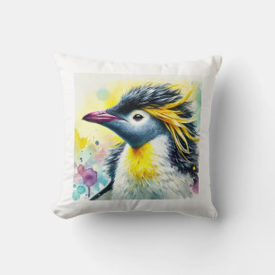 Cojín Decorativo Macaroni Penguin 240624AREF136 - Watercolor