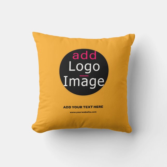 Cojín Decorativo Macaroni y Cheese Hue de negocios modernos (Anverso)