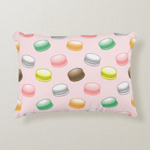 Cojín Decorativo Macarons Coloridos y Hermosos