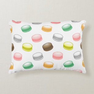 Cojín Decorativo Macarons Coloridos y Hermosos