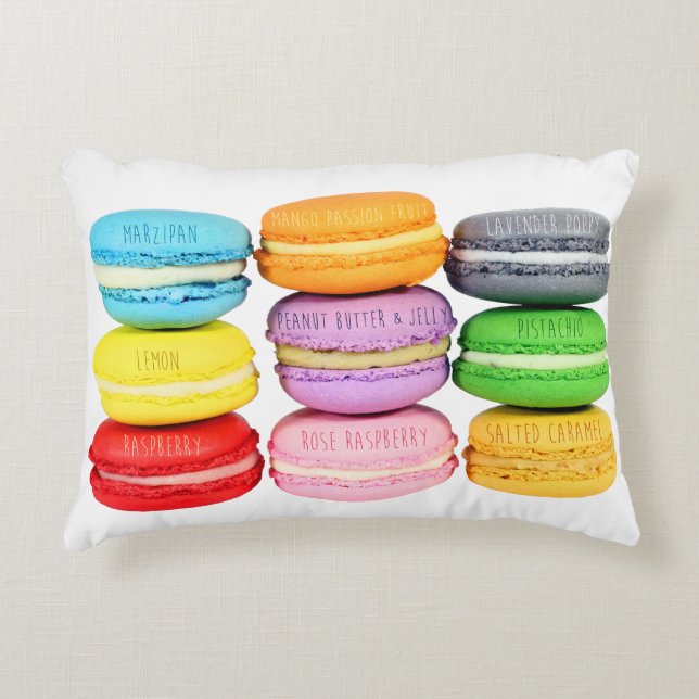 Cojín Decorativo Macarons Pillow (Anverso)