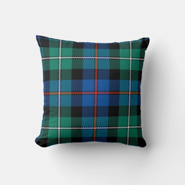 Cojín Decorativo Mackenzie Tartán Pillow (Anverso)