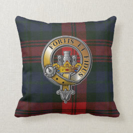 Cojín Decorativo MacLachlan Tartan & Badge
