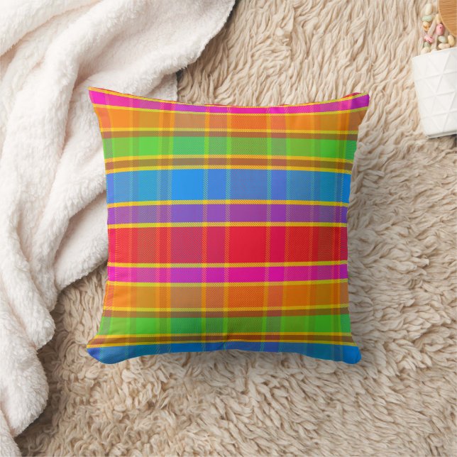 Cojín Decorativo Mad Plaid JM9IBCQ (Manta)