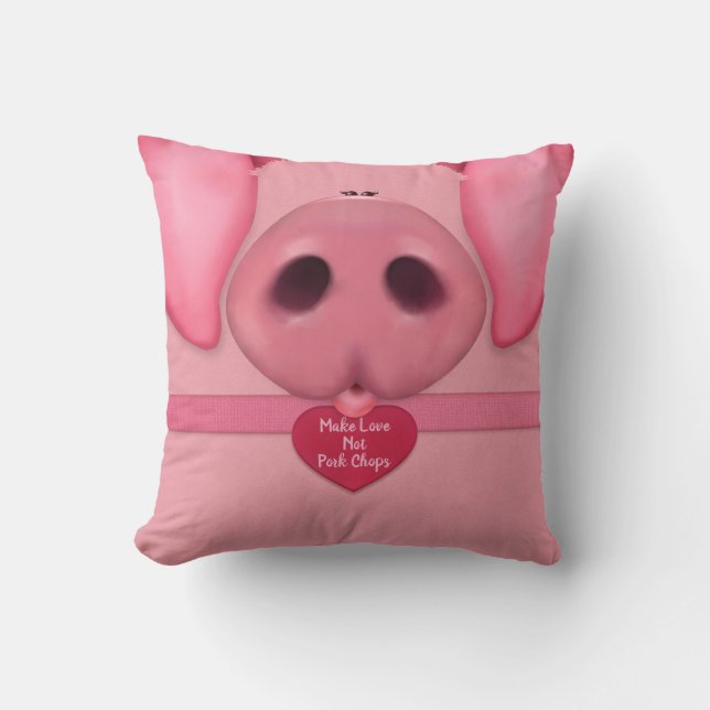 Cojín Decorativo Madame Piggy (Anverso)