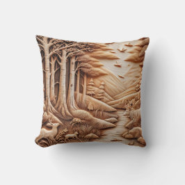 Cojín Decorativo Madera