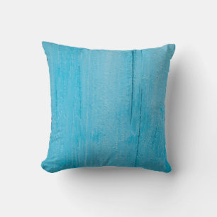 Cojín Decorativo Madera de fondo azul