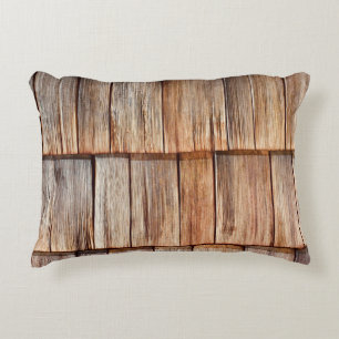 Cojín Decorativo Madera marrón