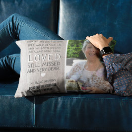 Cojín Decorativo Madera Rústica Luz de Campo | Foto Memorial