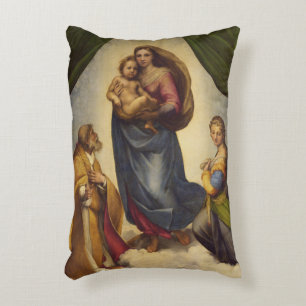 Cojín Decorativo Madona Sixtina por Rapahel