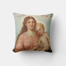 Cojín Decorativo Madona y Niño