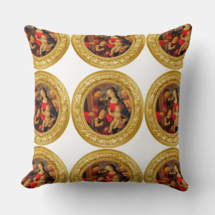 Cojín Decorativo Madonna y el niño