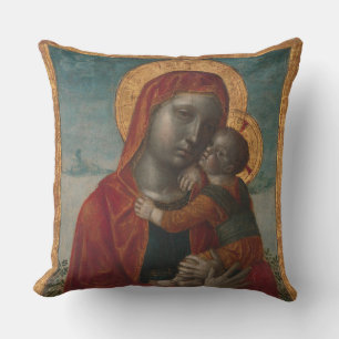 Cojín Decorativo Madonna Y Niño
