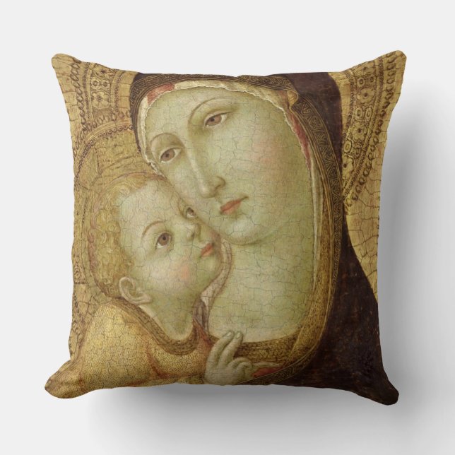 Cojín Decorativo Madonna y niño (Anverso)