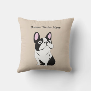 Cojín Decorativo madre de Boston terrier