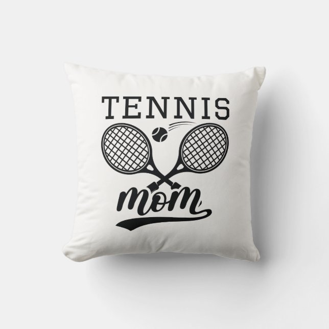 Cojín Decorativo Madre del tenis (Anverso)