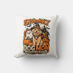 Cojín Decorativo Madre Perro Espeluznante Halloween Diseño de Esque