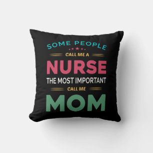 Cojín Decorativo Madre Regalo, algunas personas me llaman madre enf