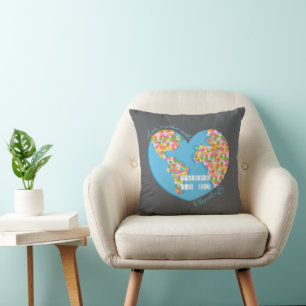 Cojín Decorativo Madre Tierra Amada No Hay Planeta B