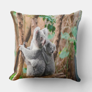 Cojín Decorativo Madre Y Bebé Koala Bears