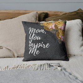 Cojín Decorativo Madres Florales Regalo Con Foto Personalizada