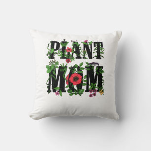 Cojín Decorativo Madres plantas , amantes del aire libre y jardín