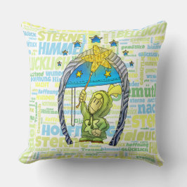 Cojín Decorativo Mael - Glückliche Stern /