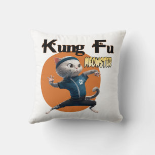 Cojín Decorativo Maestro de Kung Fu