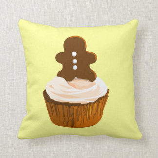 Cojín Decorativo Magdalena del hombre de pan de jengibre