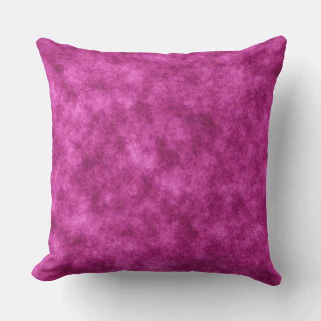 Cojín Decorativo MAGENTA CLOUDS Cushiro de lanzamiento orgánico (Anverso)