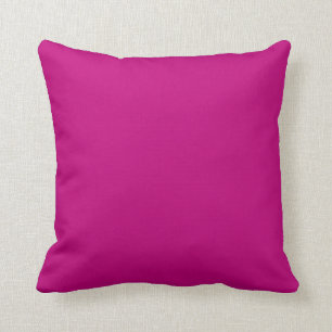 Cojín Decorativo Magenta (color sólido)
