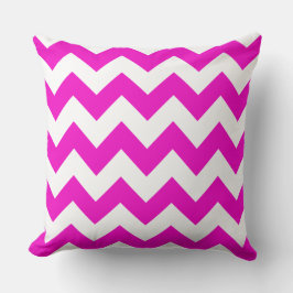 Cojín Decorativo Magenta Zig Zag Pillow a rayas