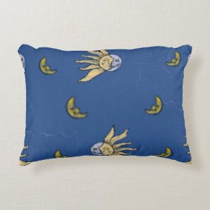 Cojín Decorativo Magia Celestial Azul Cielo Whimsigoth