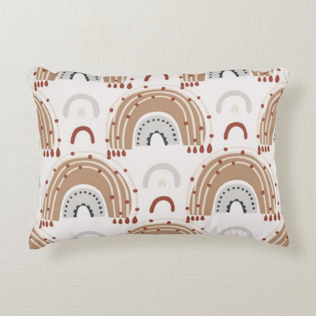Cojín Decorativo Magia de Arcoíris (Anverso)