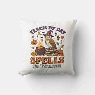 Cojín Decorativo Magia de la Luz de la Luna para la Clase de Hallow