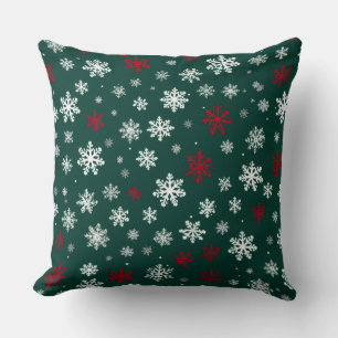 Cojín Decorativo Magia Invernal Colorida – Diseño Navideño Festivo