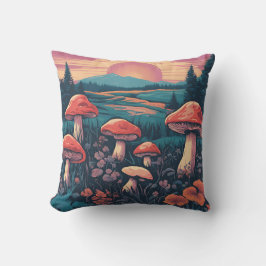 Cojín Decorativo Magical Mushroom Meadow D11