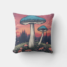 Cojín Decorativo Magical Mushroom Meadow D14